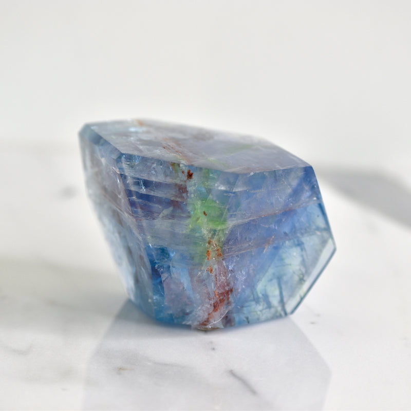 Polished Fluorite, Green Monster Pocket, Colorado (MW-FL-17)