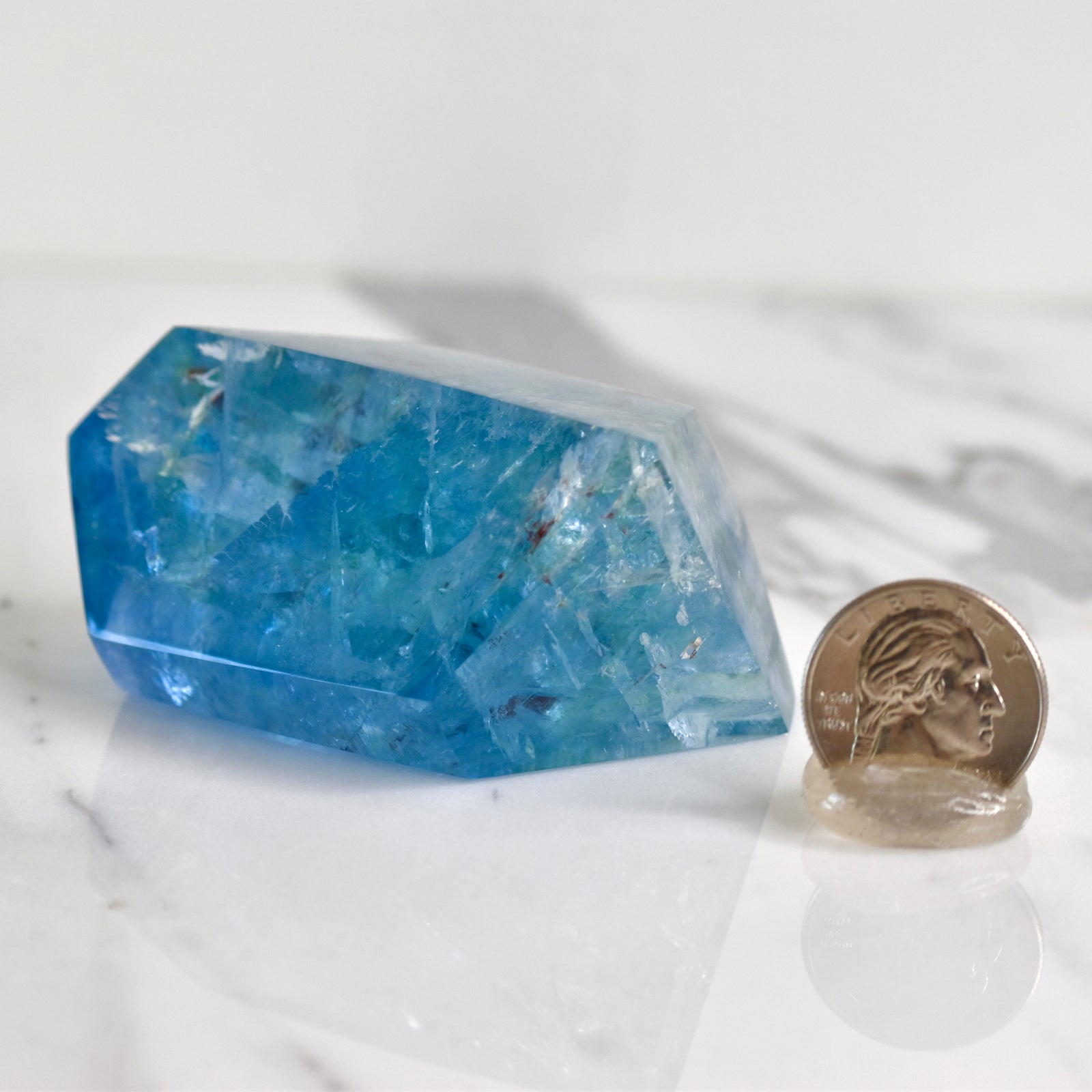 Polished Fluorite, Green Monster Pocket, Colorado (MW-FL-14