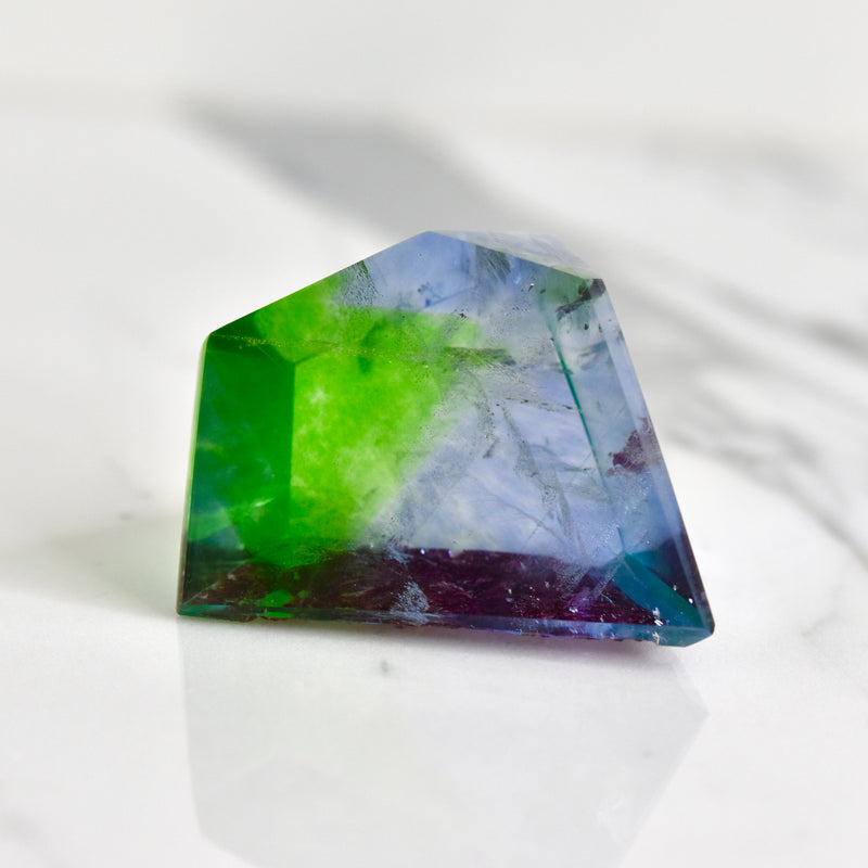 Polished Fluorite, Green Monster Mountain Pocket, Colorado (MW-FL-19)