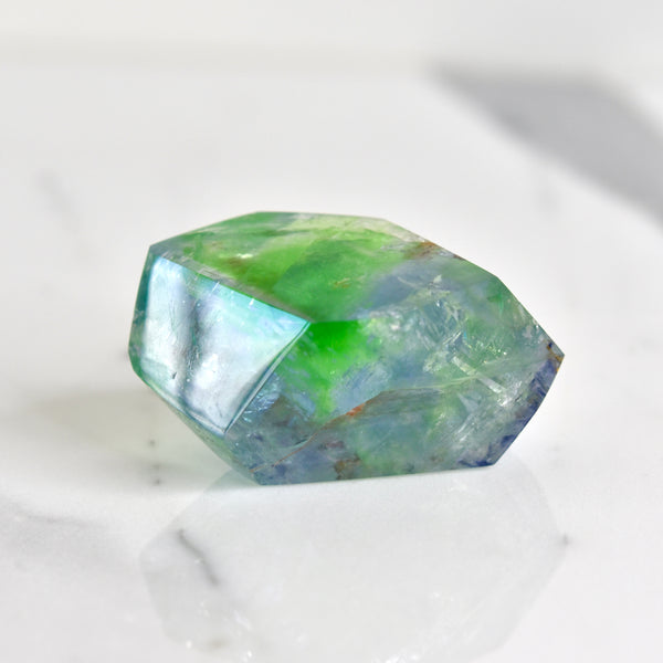 Polished Fluorite, Green Monster Pocket, Colorado (MW-FL-20)