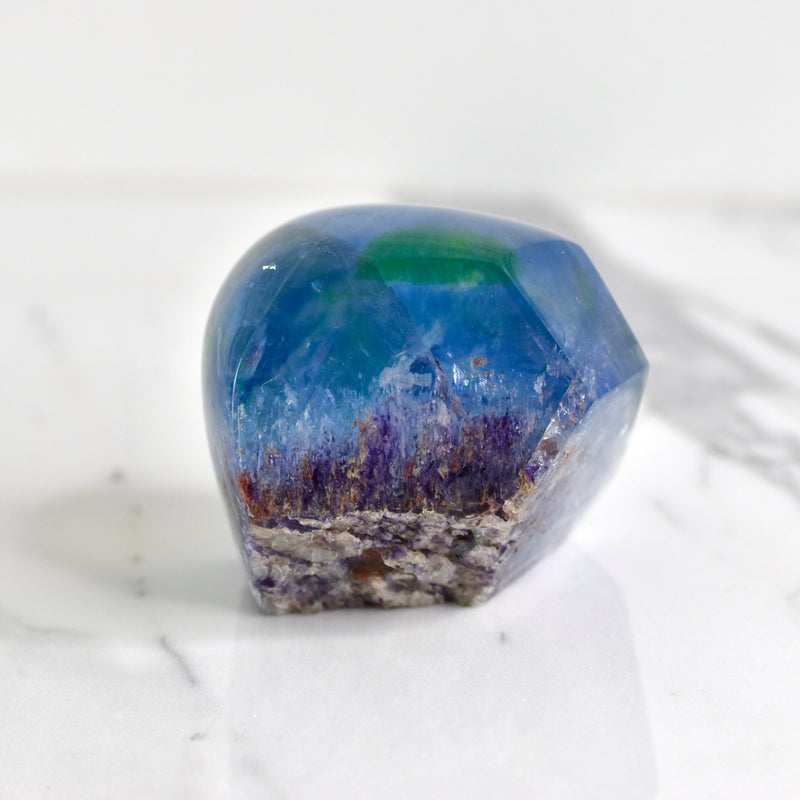 Polished Fluorite, Green Monster Pocket, Colorado (MW-FL-16)