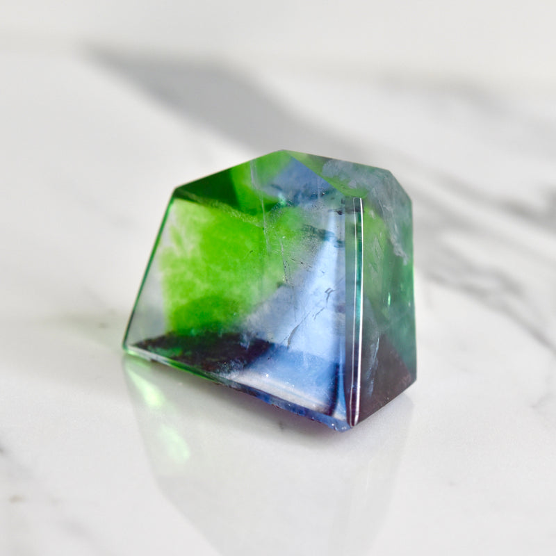 Polished Fluorite, Green Monster Mountain Pocket, Colorado (MW-FL-19)