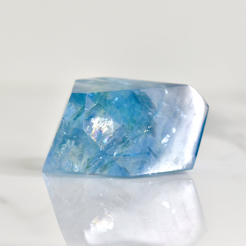 Polished Fluorite, Green Monster Pocket, Colorado (MW-FL-15)