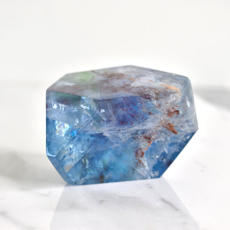 Polished Fluorite, Green Monster Pocket, Colorado (MW-FL-17)