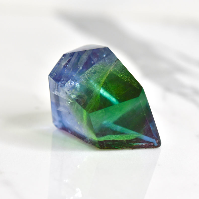 Polished Fluorite, Green Monster Mountain Pocket, Colorado (MW-FL-19)