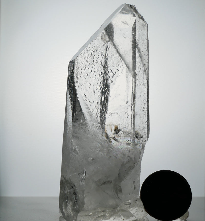Unique 3" Arkansas Clear Quartz Crystal (74g)