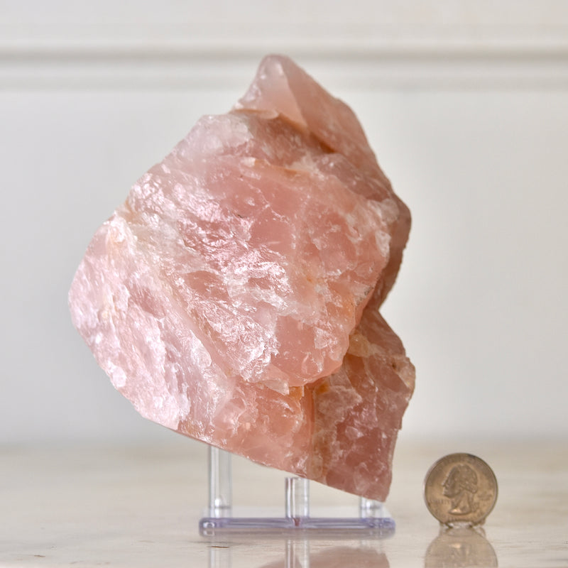 USA rose quartz chunk- 4 pounds (#50)